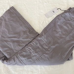 ALO high waist ski-moto puffer pant